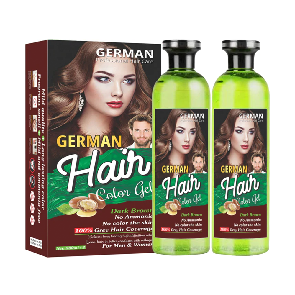 German hair color gel with Argan oil 1000ML